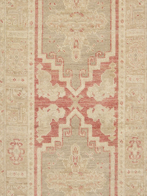 Pasargad Home Oushak Collection Hand-knotted Wool Area Rug - Timeless Elegance For Any Space   B-316 3x13
