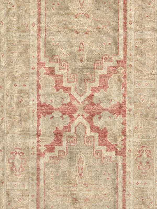 Pasargad Home Oushak Collection Hand-knotted Wool Area Rug - Timeless Elegance For Any Space   B-316 3x13