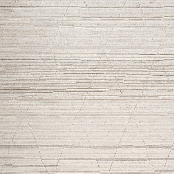 Homeroots 4' X 6' Cream And Beige Abstract Area Rug  Polyester 558453