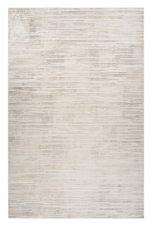 Homeroots 4' X 6' Gray And Beige Geometric Distressed Area Rug  Polyester 558459