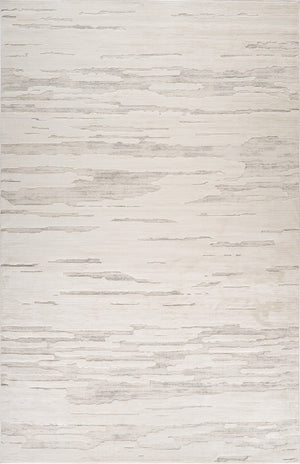 HomeRoots 7' Gray and Beige Abstract Distressed Area Rug - Stylish, Durable, and Perfect for Modern Interiors 558461