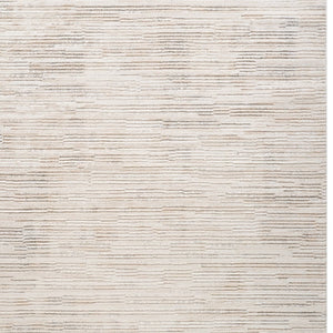 Homeroots 7' X 10' Gray And Beige Abstract Distressed Area Rug  Polyester 558461