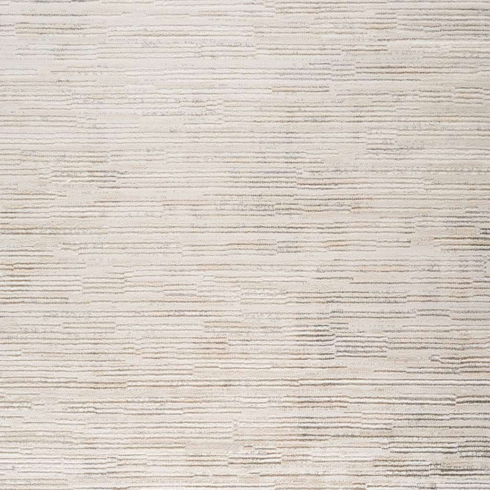HomeRoots 5' Cream and Beige Abstract Area Rug – Modern, Stain-Resistant, Perfect for Living Spaces and Pets 5' X 8' 558503
