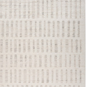 Homeroots 7' X 10' Gray And Beige Geometric Distressed Area Rug  Polyester 558516