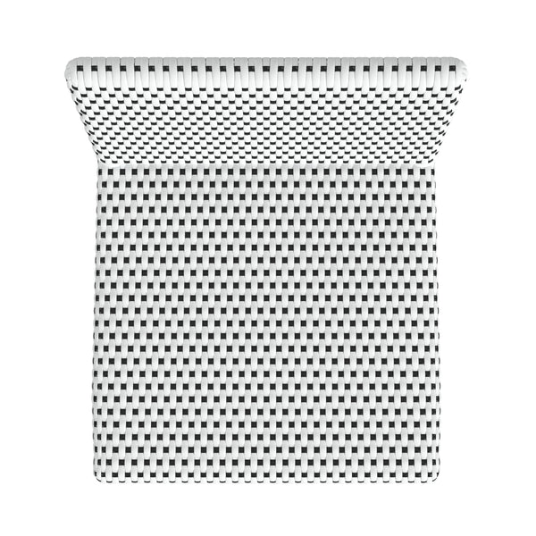 Butler Specialty Serienna Low Back Rattan Counter Stool – Stylish Modern Island Charm For Kitchen And Bar Spaces Black And White Rattan,Polyurethane Synthetic (Pe) Rattan 5585295-butler