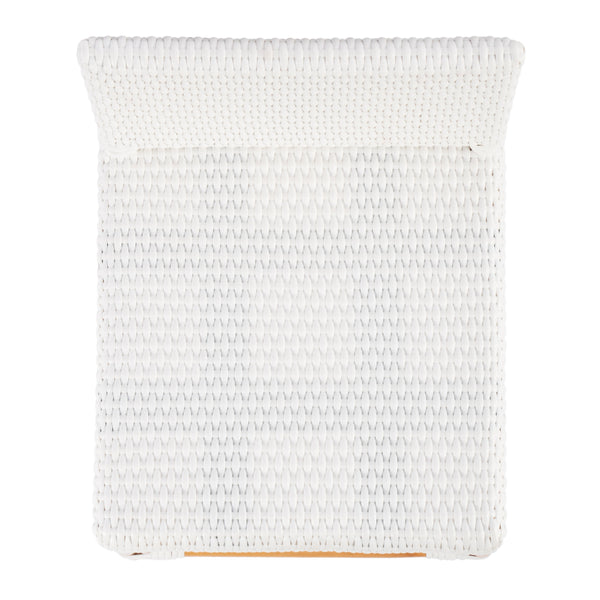 Butler Specialty Serienna Low Back Rattan Counter Stool – Stylish Modern Island Charm For Kitchen And Bar Spaces White Rattan,Polyurethane Synthetic (Pe) Rattan 5585304-butler