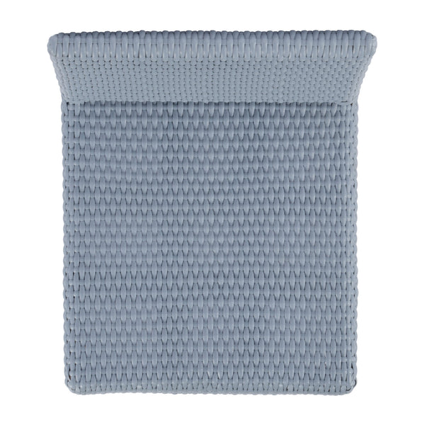 Butler Specialty Serienna Low Back Rattan Counter Stool – Stylish Modern Island Charm For Kitchen And Bar Spaces Baby Blue Rattan,Polyurethane Synthetic (Pe) Rattan 5585341-butler