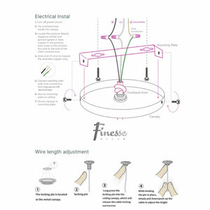 HomeRoots Silver Modern Two-Light Dimmable LED Chandelier - Elegant Metal Fixture for Versatile Home Décor 558555