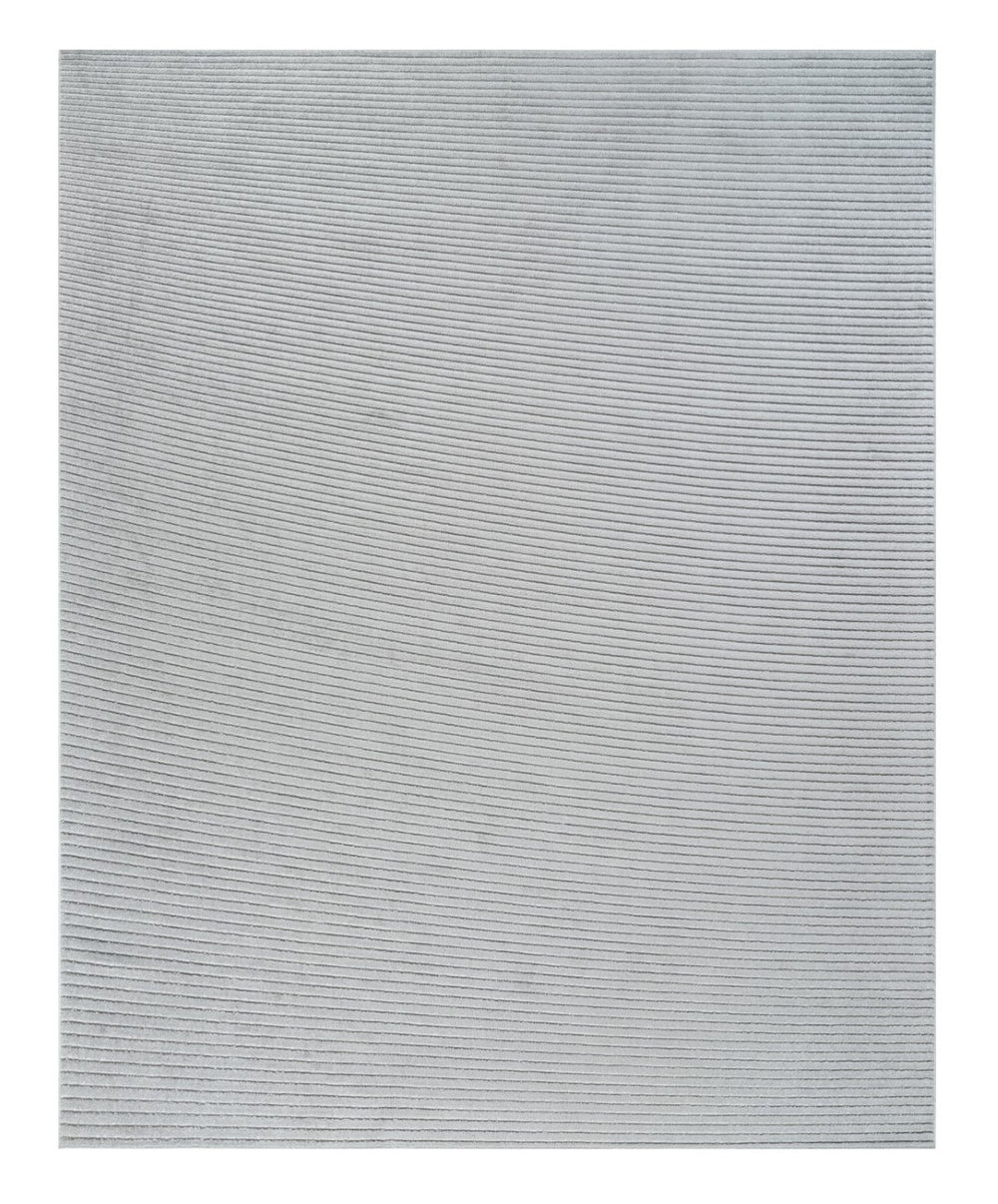 HomeRoots 5' Stylish Cream and Beige Striped Distressed Area Rug for Indoor and Outdoor Spaces, Durable Design 5' X 7' 558728
