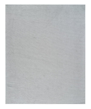 HomeRoots 5' Stylish Cream and Beige Striped Distressed Area Rug for Indoor and Outdoor Spaces, Durable Design 5' X 7' 558728