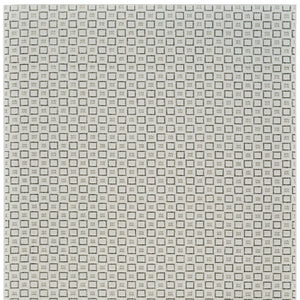 Homeroots 4' X 6' Cream And Beige Geometric Distressed Indoor Outdoor Area Rug  Polypropylene 558767