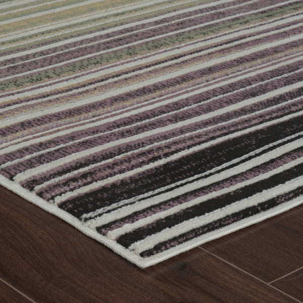 HomeRoots 4' Beige and Blue Abstract Distressed Area Rug - Elegant, Durable, Stain-Resistant, Easy-Care Design 4' X 6' 558868