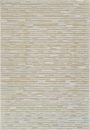 Homeroots 7' X 10' Beige And Brown Abstract Distressed Area Rug  Polypropylene 558894