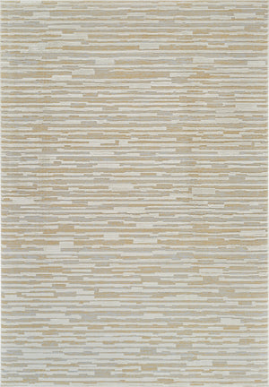 Homeroots 8' X 11' Beige And Brown Abstract Distressed Area Rug  Polypropylene 558895