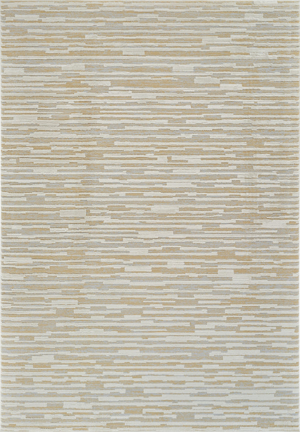 Homeroots 8' X 11' Beige And Brown Abstract Distressed Area Rug  Polypropylene 558895
