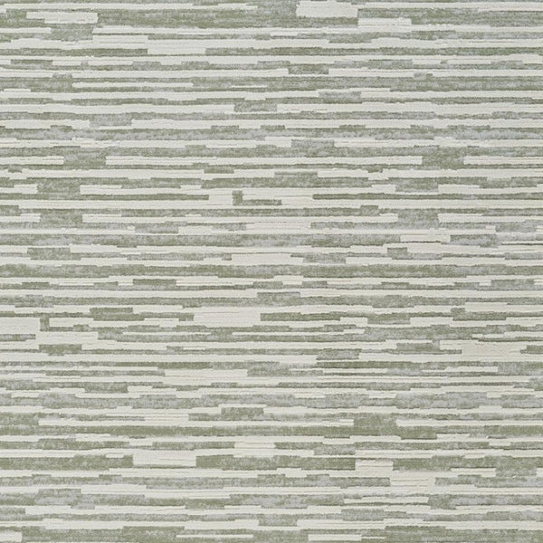 HomeRoots 4' Abstract Distressed Area Rug in Beige and Green - Versatile, Soft, Durable for Modern Homes 5' X 8' 558897