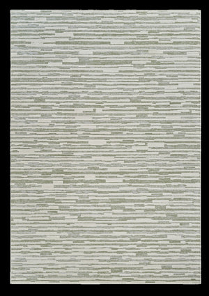 Homeroots 7' X 10' Beige And Green Abstract Distressed Area Rug  Polypropylene 558898