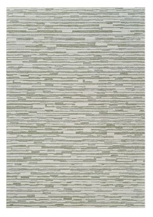 Homeroots 7' X 10' Beige And Green Abstract Distressed Area Rug  Polypropylene 558898