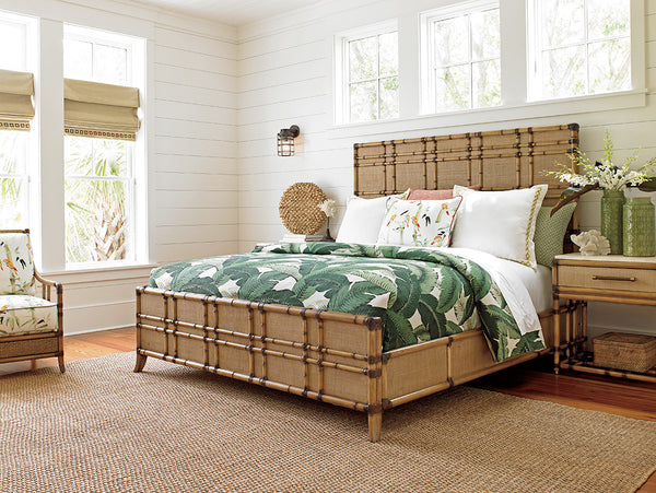 Lexington Tommy Bahama Home Coco Bay Panel Bed - Elevate Your Space With Island-inspired Elegance And Luxurious Comfort Bermuda Sands  558-134c
