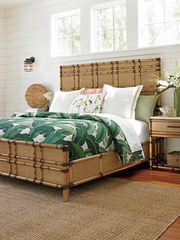 Lexington Tommy Bahama Home Coco Bay Panel Bed - Elevate Your Space With Island-inspired Elegance And Luxurious Comfort Bermuda Sands  558-134c