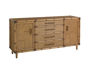 Lexington Tommy Bahama Home Sandy Point Buffet - Elevate Your Home With Luxurious Island Living And Ample Storage Solutions Bermuda Sands  558-852