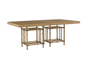 Lexington Tommy Bahama Home Caneel Bay Dining Table - Embrace Casual Elegance With Luxurious Design For Effortless Entertaining Bermuda Sands  558-876c