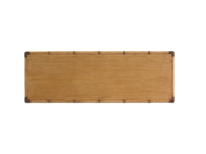 Lexington Tommy Bahama Home St. Croix Hall Chest - Elevate Your Space With Bamboo Carvings, Adjustable Shelves, And Timeless Elegance Bermuda Sands  558-973