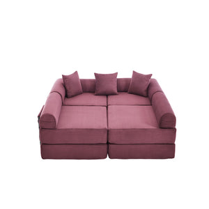 English Elm United We Win Versatile Convertible Folding Sofa Bed With Memory Foam For Apartments & Guest Rooms W1568S00249-GIGA