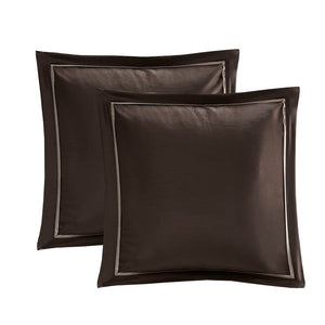 JLA Home Madison Park Essentials - 24 24-Piece Room-In-A-Bag Jacquard Faux-Silk Comforter Set with Medallion Embroidery, Valances, Panels MPE10-709