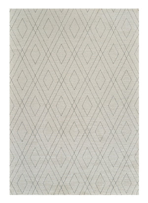 Homeroots 8' X 11' Beige And Gray Abstract Non Skid Area Rug  Polyester 559082
