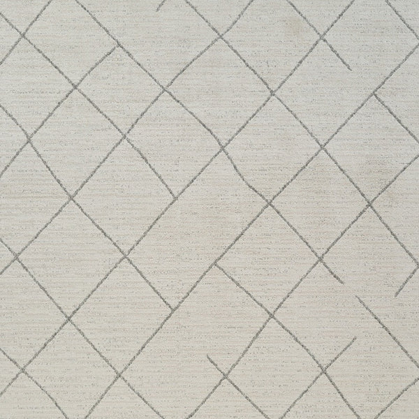 Homeroots 8' X 11' Cream And Beige Abstract Distressed Area Rug  Polyester 559108