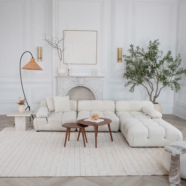 Homeroots 4' X 6' Cream And Beige Abstract Distressed Area Rug  Polyester 559115