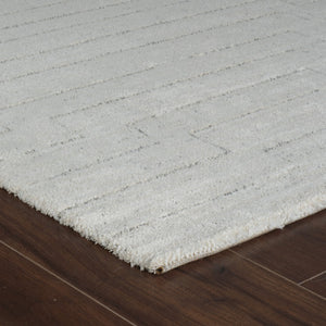 HomeRoots 4' Cream and Beige Abstract Distressed Area Rug - Modern, Durable Design for Any Room Style 5' X 8' 559116
