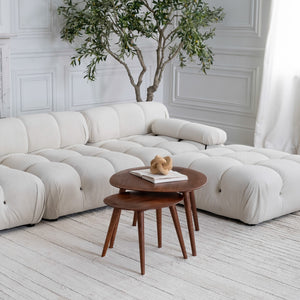 Homeroots 4' X 6' Cream And Beige Abstract Non Skid Area Rug  Polyester 559120