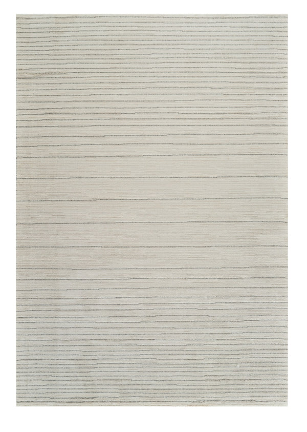 Homeroots 5' X 8' Cream And Beige Abstract Non Skid Area Rug  Polyester 559121