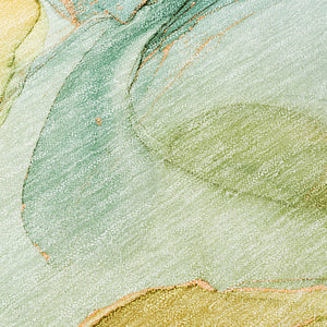 Homeroots 9' X 12' Blue Abstract Washable Non Skid Indoor Outdoor Area Rug Blue Polyester 559485