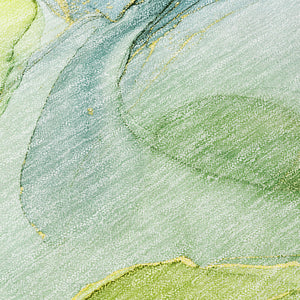 Homeroots 5' X 8' Yellow Abstract Washable Non Skid Indoor Outdoor Area Rug Yellow Polyester 559545