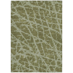 HomeRoots 5' Beige and Ivory Abstract Area Rug - Washable, Non-Skid, Stylish for Indoor and Outdoor Spaces 8' X 10' 559646