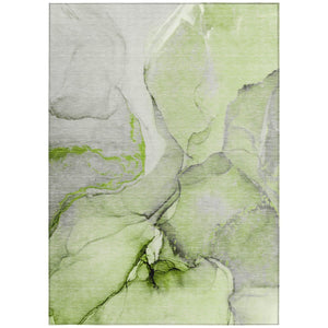 HomeRoots 5' Beige Abstract Area Rug - Washable, Non-Skid Design for Indoor and Outdoor Spaces, Durable & Stylish 9' X 12' 559692