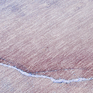 Homeroots 8' Runner Stylish Green Abstract Washable Non-skid Indoor/Outdoor Rug For Kids And Pets’ Spaces Navy Polyester 559812