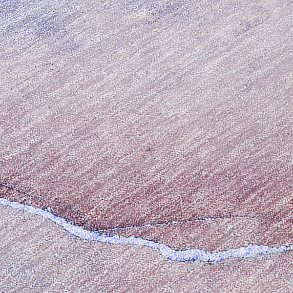 Homeroots 8' Runner Stylish Green Abstract Washable Non-skid Indoor/Outdoor Rug For Kids And Pets’ Spaces Navy Polyester 559812