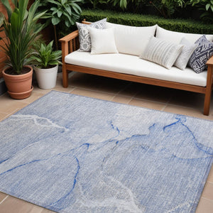 HomeRoots 5' Beige Abstract Area Rug - Washable Indoor Outdoor Design for Elegant, Durable, and Easy Care Living 9' X 12' 559891