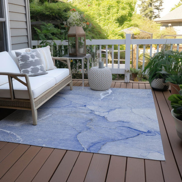 HomeRoots 5' Beige Abstract Area Rug - Washable Indoor Outdoor Design for Elegant, Durable, and Easy Care Living 9' X 12' 559891