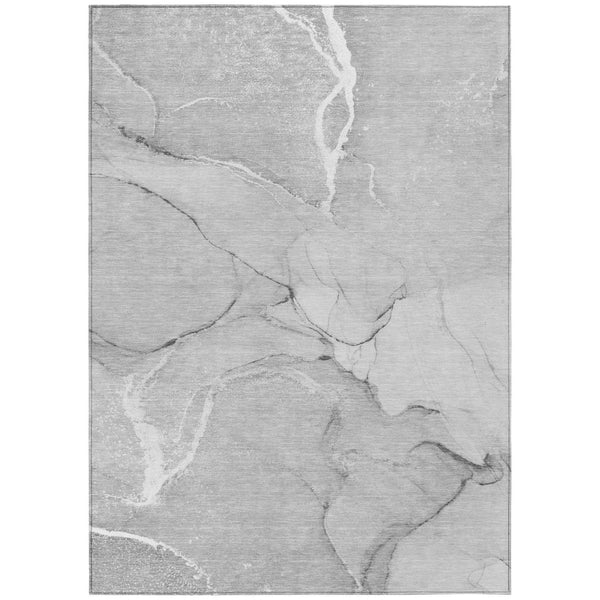 HomeRoots 5' Beige Abstract Area Rug - Washable Indoor Outdoor Design for Elegant, Durable, and Easy Care Living 10' X 14' 559901