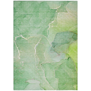 HomeRoots 5' Beige Abstract Area Rug - Washable, Non-Skid Design for Indoor & Outdoor Use, Easy Care & Stylish 10' X 14' 559928