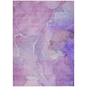 HomeRoots 5' Beige Abstract Area Rug - Washable, Non-Skid Design for Indoor & Outdoor Use, Easy Care & Stylish 8' X 10' 559935