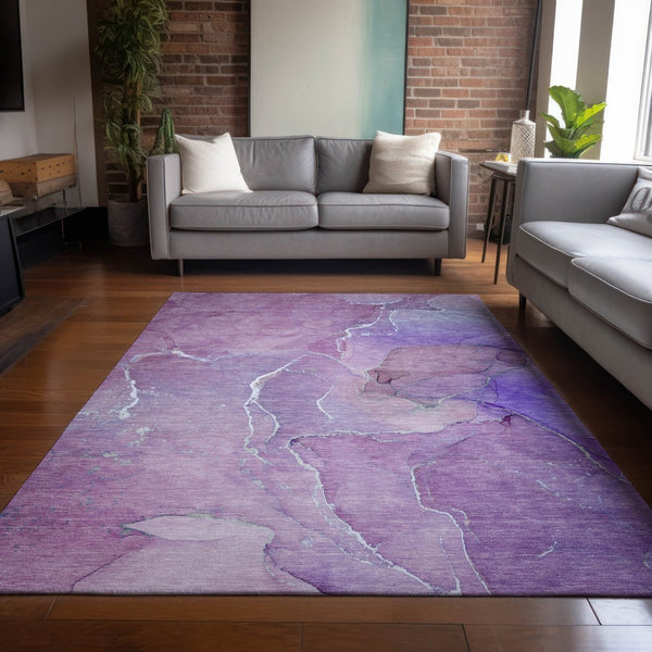 HomeRoots 5' Beige Abstract Area Rug - Washable, Non-Skid Design for Indoor & Outdoor Use, Easy Care & Stylish 10' X 14' 559937