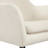 OSP Home Furnishings Della Mid-Century Chair Linen