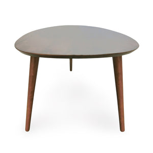 English Elm Christopher Knight Home® - Coffee Table - Mid-Century Modern Oval Design With Eco-Friendly Wood Legs For Stylish Living Spaces N771P256402T