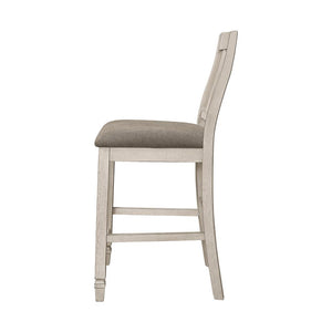 English Elm Set Ultra-Modern Leatherette Side Chairs with Chrome Curved Legs, Sleek Contoured Seats for Dining Comfort Cream B016P224772